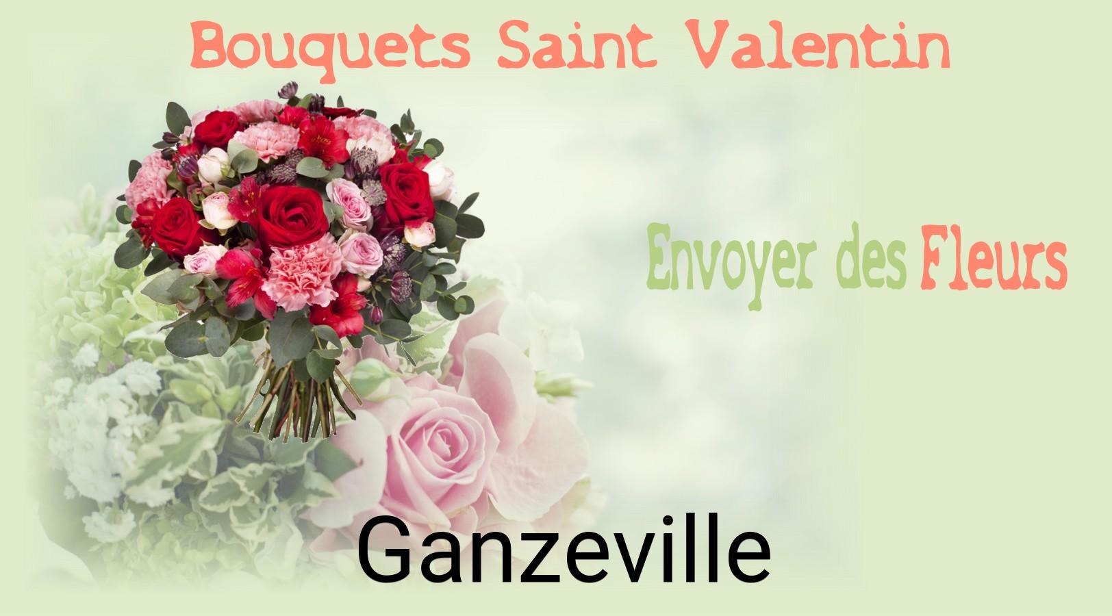 Roses de Saint-Valentin livrées à Ganzeville